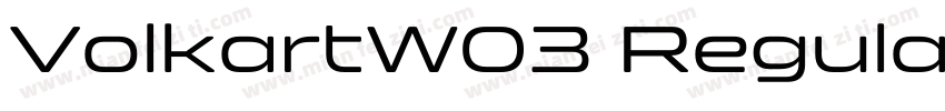VolkartW03 Regular Regular字体转换